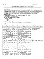 Tải Giáo án Tin học 8: Học vẽ hình với phần mềm Geogebra (Tiếp theo) - Giáo án điện tử Tin học lớp 8