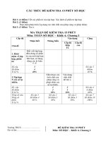 Tải Đề kiểm tra 15 phút Chương 1 Số học lớp 6 - Đề kiểm tra 15 phút môn Toán lớp 6 có đáp án