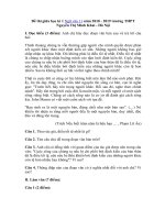 Tải Đề thi giữa học kì 1 Ngữ văn 11 năm 2018 - 2019 trường THPT Nguyễn Thị Minh Khai - Hà Nội - Đề thi giữa học kì 1 lớp 11 môn Ngữ văn