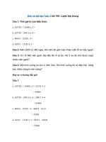 Tải Giải vở bài tập Toán 3 bài 156: Luyện tập chung - Giải vở bài tập Toán 3 tập 2