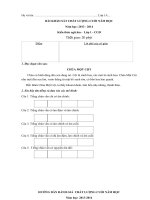 Tải Đề kiểm tra cuối học kì 2 môn Tiếng Việt lớp 1 năm 2013 - 2014 trường Tiểu học Lê Văn Tám, Lào Cai - Đề kiểm tra Tiếng Việt lớp 1