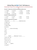 Tải Bài tập Unit 4 lớp 8 Our customs and traditions có đáp án - Tiếng Anh 8 Unit 4 Our customs and traditions| Bài tập Unit 4 SGK tiếng Anh lớp 8 mới có đáp án