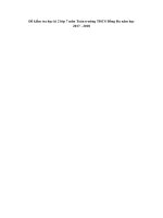 Tải Đề kiểm tra học kì 2 lớp 7 môn Toán trường THCS Đống Đa năm học 2017 - 2018 - Đề thi học kì 2 lớp 7 môn Toán