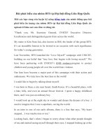 Tải Bài phát biểu ấn tượng của nhóm BTS tại Đại hội đồng Liên Hợp Quốc - What is your name? - Bài phát biểu của trưởng nhóm BTS tại đại hội đồng LHQ