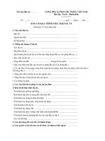 3 các văn bản hồ sơ pháp lý của dự án gồm     4 quá trình thực hiện dự án 2nơi nhận  như trên  lưu    chủ đầu tư