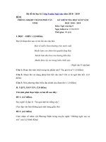 Tải Bộ đề thi học kì 2 lớp 9 môn Ngữ văn năm 2018 - 2019 - Đề thi Ngữ văn lớp 9 học kì 2 năm 2019