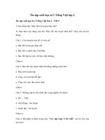 Tải Ôn tập cuối học kì 2 Tiếng Việt lớp 2 - Tiết 9 + 10 - Giải bài tập SGK Tiếng Việt 2 tập 2