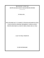 (Luận văn thạc sĩ) phân tích hiệu quả và chi phí các phương pháp đóng da bằng sử dụng keo dán sinh học demarbond và đóng da bằng phương pháp khâu da truyền thống trong mổ lấy thai 