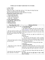 Tải Giáo án môn Ngữ văn lớp 12 bài 16 - Nghị luận về một ý kiến bàn về văn học