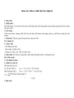 Tải Giáo án Hóa học 8 bài 43: Pha chế dung dịch - Giáo án điện tử Hóa học 8