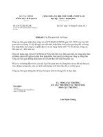 để có cơ sở hướng dẫn trả lời yêu cầu cục hải quan tỉnh an giang báo cáo cụ thể nội dung vụ