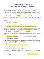 Tải 120 Câu hỏi kiểm tra năng lực giáo viên THCS cấp huyện - Bộ câu hỏi ôn tập thi năng lực giáo viên THCS