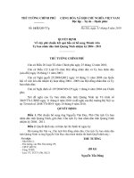 thủ tướng chính phủ cộng hòa xã hội chủ nghĩa việt namđộc lập – tự do – hạnh phúc