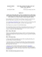 thông tư này hướng dẫn thực hiện mức lương cơ sở đối với các đối tượng đang hưởng