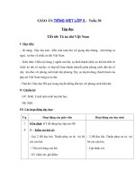 Tải Giáo án Tiếng Việt 5 tuần 30: Tà áo dài Việt Nam - Giáo án Tập đọc lớp 5