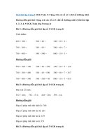 Tải Giải bài tập trang 4 SGK Toán 3: Cộng, trừ các số có 3 chữ số (không nhớ) - Giải bài tập Toán lớp 3