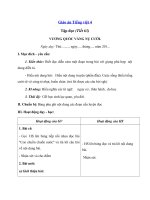 Tải Giáo án Tiếng việt 4 tuần 32: Vương quốc vắng nụ cười - Giáo án Tập đọc lớp 4