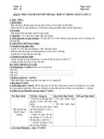 Tải Giáo án Công nghệ 6 bài 9: Thực hành: Sắp xếp đồ đạc hợp lí trong nhà ở (Tiết 1) - Giáo án điện tử môn Công nghệ lớp 6