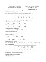 Tải Đề kiểm tra 1 tiết học kì 2 môn Toán lớp 7 trường THCS Nguyễn Trãi, Bà Rịa Vũng Tàu năm học 2016 - 2017 - Đề kiểm tra giữa học kì II môn Toán lớp 7