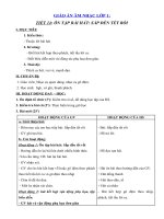 Tải Giáo án môn Âm nhạc lớp 1 - Tiết 27 - Ôn tập bài hát: Sắp đến Tết rồi