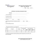 3 giấy chứng nhận đăng ký hoạt động dạy nghề số ngày  tháng