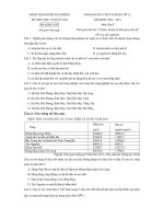 Tải Đề thi thử THPT Quốc gia năm 2017 môn Địa lý Sở GD&ĐT Hải Phòng - Đề thi thử THPT Quốc gia 2017 môn Địa