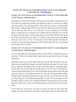 Tải Em hãy viết 1 bài văn nói về cách phòng bệnh Covid-19 và cách chống dịch Covid-19 lây lan - Bài văn mẫu lớp 10