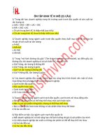 Đáp án 25 câu vi mô 