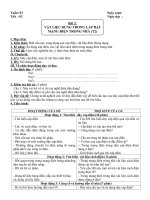 Tải Giáo án Công nghệ 9 bài 2: Vật liệu điện dùng trong lắp đặt mạng điện trong nhà (Tiết 2) - Giáo án điện tử môn Công nghệ lớp 9