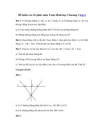 Tải Đề kiểm tra 45 phút môn Toán Chương 1 Hình học lớp 6 - Đề 1 - Đề kiểm tra 1 tiết môn Toán lớp 6