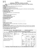 Tải Giáo án Công nghệ 6 bài 1: Các loại vải thường dùng trong may mặc (Tiết 2) - Giáo án điện tử môn Công nghệ lớp 6