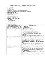 Tải Giáo án môn Ngữ văn lớp 12 bài 14 - Nghị luận về một tác phẩm thơ, đoạn thơ