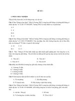 Tải Bộ đề trắc nghiệm thi giáo viên dạy giỏi THCS - Đề thi trắc nghiệm giáo viên dạy giỏi THCS có đáp án