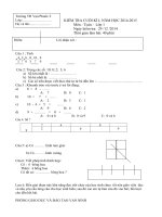 Tải Đề kiểm tra cuối học kỳ I môn Toán lớp 1 trường TH Vạn Phước 2 năm 2014 - 2015 - Đề kiểm tra cuối kỳ 1 môn Toán lớp 1 có đáp án