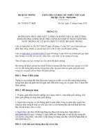 thông tư này hướng dẫn thực hiện mức lương cơ sở đối với các đối tượng đang hưởng