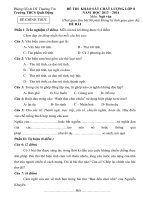 Tải Đề thi khảo sát chất lượng đầu năm lớp 8 môn Ngữ văn năm 2013-2014 trường THCS Quất Động, Hà Nội - Đề thi khảo sát chất lượng môn Văn lớp 8 có đáp án