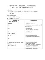 Tải Giáo án Tin học lớp 5 Chương 7 bài 1: Tiếp tục với câu lệnh lặp - Giáo án điện tử Tin học lớp 5