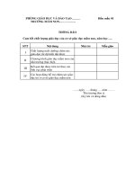 cam kết chất lượng giáo dục của cơ sở giáo dục mầm non năm học