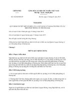 chính phủ ban hành nghị định quy định chi tiết một số điều của luật quản lý ngoại thương về