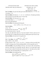 Tải Đề thi khảo sát chất lượng đầu năm môn Toán lớp 12 trường THPT Thuận Thành số 1, Bắc Ninh năm học 2016 - 2017 - Đề kiểm tra chất lượng đầu năm môn Toán lớp 12 có đáp án
