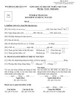 10 tham gia bảo hiểm xã hội bắt buộc  đã tham gia    chưa tham gia