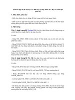 Tải Giải bài tập SGK Tin học 12: Bài tập và thực hành 10 - Hệ cơ sở dữ liệu quan hệ - Bài tập và thực hành 10 - Hệ cơ sở dữ liệu quan hệ