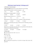 Tải Đề thi học kì 2 lớp 3 môn Toán năm học 2019 - 2020 - Đề nâng cao số 3 - Đề thi Toán học kì 2 lớp 3 dành cho học sinh khá, giỏi