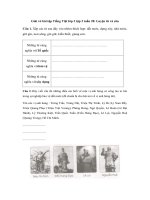 Tải Giải vở bài tập Tiếng Việt lớp 3 tập 2 tuần 20: Luyện từ và câu - Giải vở bài tập Tiếng Việt lớp 3 tuần 20