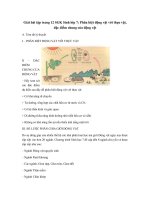 Tải Giải bài tập SGK Sinh học 7 trang 12: Phân biệt động vật với thực vật, đặc điểm chung của động vật - Giải bài tập môn Sinh học lớp 7