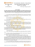 QĐ-TTg về phân bổ vốn đầu tư công 2021-2025 - HoaTieu.vn