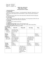 Tải Đề thi học kì 2 môn Địa lý lớp 6 trường THCS Bình Giang, Kiên Giang năm học 2016 - 2017 - Đề kiểm tra học kì II lớp 6 môn Địa lý có đáp án