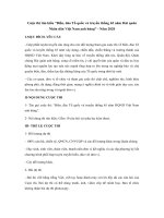 Tải Bài dự thi biển đảo Việt Nam - Mẫu bài viết dự thi biển đảo Việt Nam