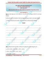 ôn hè lớp 5 lên 6 đề 