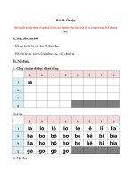 Tải Giải bài tập Tiếng Việt lớp 1 trang 31 Bài 15: Ôn tập - Sách Cánh Diều